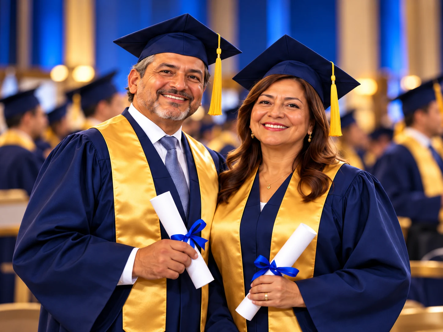Graduación y formación, imagen referencial